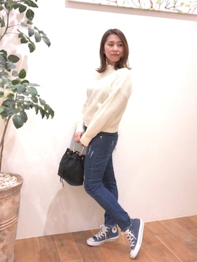 YUURIさん（レディース・156cm）の冬コーディネート