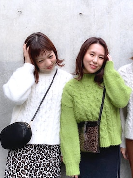 YUURIさん（レディース・156cm）の冬コーディネート