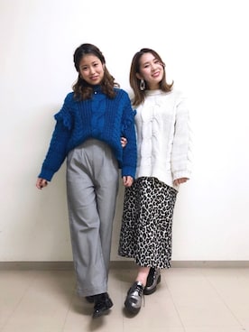 YUURIさん（レディース・156cm）の冬コーディネート