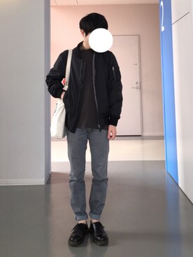 「BEAMS BOY（ビームスボーイ）のアイテム（腕時計）」を使った、zawaさん（メンズ・169cm）の冬コーディネート