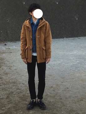 「BEAMS BOY（ビームスボーイ）のアイテム（腕時計）」を使った、zawaさん（メンズ・169cm）の冬コーディネート