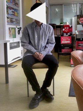 「Daniel Wellington（ダニエルウェリントン）の販売終了クラシックペティット アッシュフィールド32mm（アナログ腕時計）」を使った、zawaさん（メンズ・169cm）の秋コーディネート