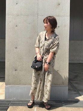 iwafuji harukaさん（レディース・160cm）の春コーディネート