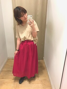 iwafuji harukaさん(レディース・160cm)の春コーディネート