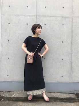 iwafuji harukaさん（レディース・160cm）の夏コーディネート
