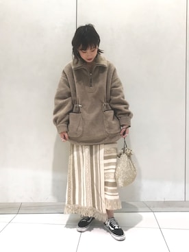 iwafuji harukaさん（レディース・160cm）の秋コーディネート