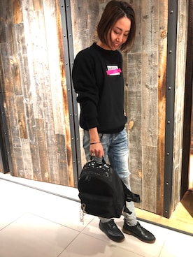 Misakiさん（レディース・158cm）の冬コーディネート