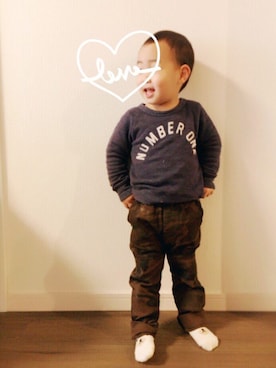 Ｋさん（キッズ・90cm）の冬コーディネート