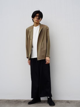 「UNITED TOKYO（ユナイテッドトウキョウ）のアイテム（その他アウター）」を使った、kimuraさん（メンズ・184cm）の春コーディネート