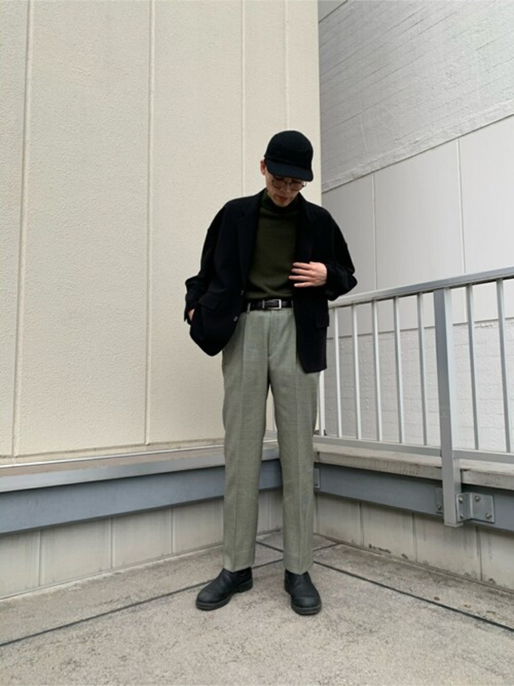 kimuraさんの「ジャンヌダルクジャンパージャケット/セットアップ/オーバーサイズ（UNITED TOKYO）」を使ったコーディネート