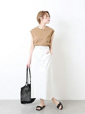 rikoさん（レディース・160cm）の夏コーディネート