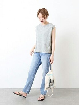 rikoさん（レディース・160cm）の夏コーディネート