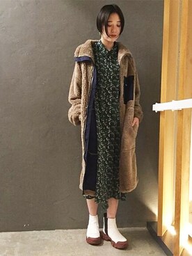 「Cape HEIGHTS（ケープハイツ）のアイテム」を使った、rikoさん（レディース・160cm）の秋コーディネート