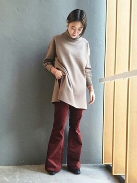 「journal standard」｜rikoさん（レディース・160cm）の秋コーディネート