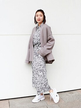 rikoさん（レディース・160cm）の春コーディネート