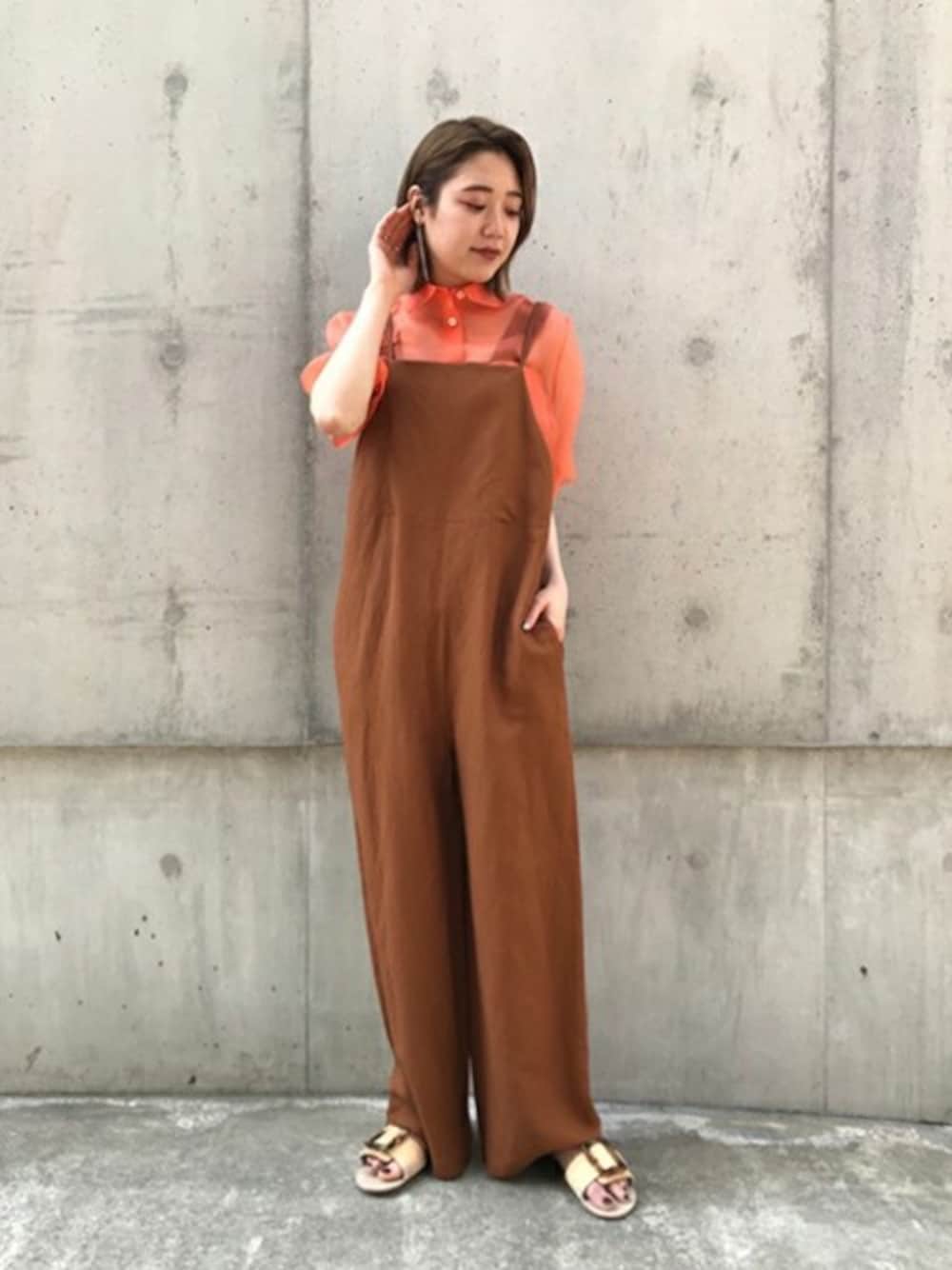 ジャーナルスタンダード　テレデランVIS麻サロペット JOURNAL STANDARD（ジャーナルスタンダード）の「テレデランVIS