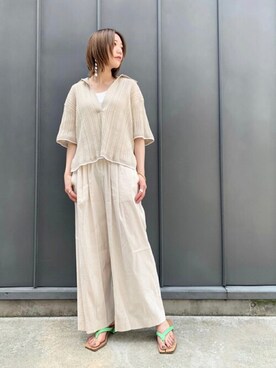 rikoさん（レディース・160cm）の春コーディネート