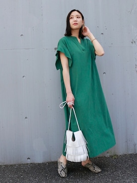 「大人リラックス」｜rikoさん（レディース・160cm）の春コーディネート