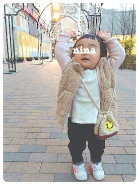 ｎｉｎａさん（キッズ・80cm）の春コーディネート