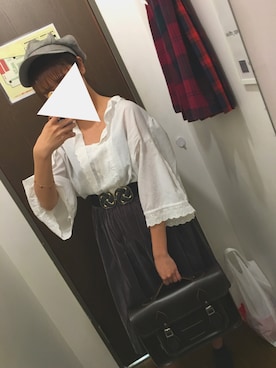 「ひとり旅」｜なかやまさん（レディース・160cm）の秋コーディネート