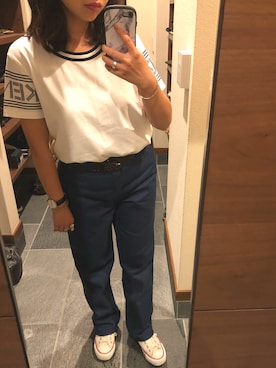「KENZO」｜「アイテム（腕時計）」を使った、akさん（レディース・158cm）の冬コーディネート