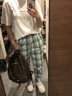 「cellar door」｜「アイテム（スニーカー）」を使った、akさん（レディース・158cm）の秋コーディネート