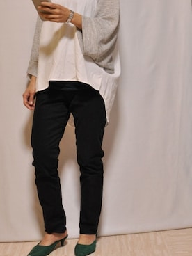 「ANGEL HEART（エンジェルハート）のアイテム」を使った、ぶらうに～さん（レディース・154cm）の秋コーディネート