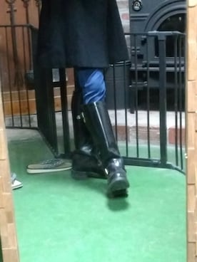 「アイテム（ブーツ）」を使った、蓮華さん（メンズ・171cm・40代）の秋コーディネート