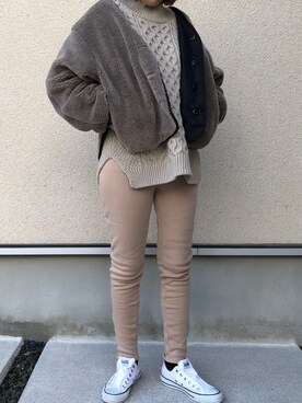 𝚔𝚘さん(レディース・160cm)の冬コーディネート