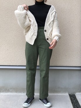 𝚔𝚘さん(レディース・160cm)の冬コーディネート