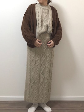 𝚔𝚘さん（レディース・160cm）の冬コーディネート