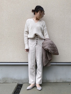 𝚔𝚘さん(レディース・160cm)の秋コーディネート