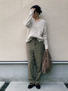 𝚔𝚘さん(レディース・160cm)の秋コーディネート