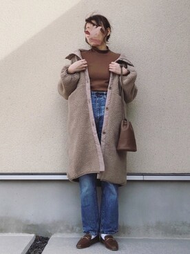 𝚔𝚘さん(レディース・160cm)の冬コーディネート