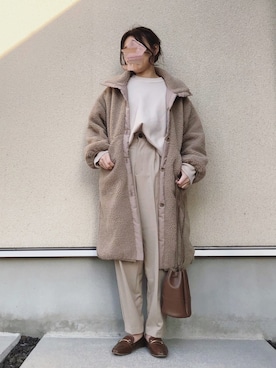 𝚔𝚘さん(レディース・160cm)の冬コーディネート