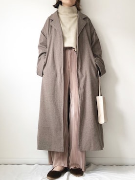 「Brownie（ブラウニー）のアイテム」を使った、𝚔𝚘さん（レディース・160cm）の冬コーディネート