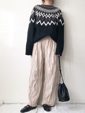 𝚔𝚘さん(レディース・160cm)の冬コーディネート