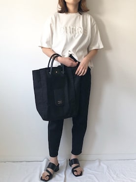 「ヤングアンドオルセン」｜𝚔𝚘さん（レディース・160cm）の春コーディネート