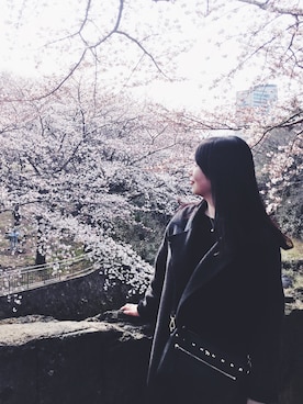 「lapalette（ラパレット）のアイテム」を使った、펑이さん（レディース・164cm）の春コーディネート