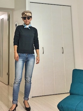 「BEAMS WOMEN（ビームス　ウィメン）のアイテム」を使った、I TSU KOさん（レディース・161cm）の冬コーディネート