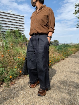 MYさん（メンズ・173cm）の秋コーディネート