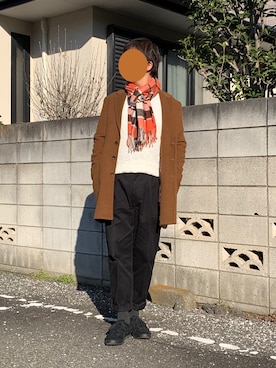 「DISCOVERED（ディスカバード）のアイテム（ジャケット/アウター）」を使った、MYさん（メンズ・172cm）の冬コーディネート