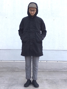「snowpeak」｜「アイテム（その他アウター）」を使った、snowpeak_otsujiさん（メンズ・175cm）の春コーディネート