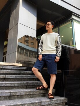 KENJI KUBOTAさん（メンズ・176cm）の夏コーディネート