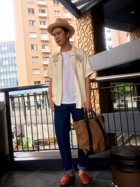 KENJI KUBOTAさん(メンズ・176cm)の夏コーディネート