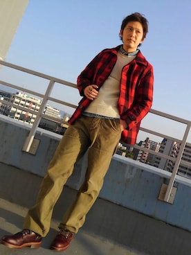 KENJI KUBOTAさん（メンズ・176cm）の秋コーディネート