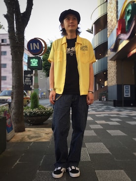 KENJI KUBOTAさん（メンズ・176cm）の夏コーディネート