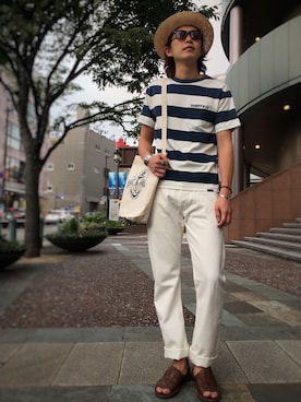 KENJI KUBOTAさん(メンズ・176cm)の夏コーディネート