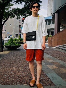 KENJI KUBOTAさん（メンズ・175cm）の夏コーディネート