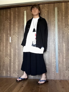 「Y's（ワイズ）のアイテム（アクセサリー）」を使った、You。さん（メンズ・168cm）の春コーディネート